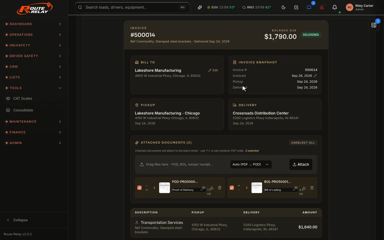 Invoices